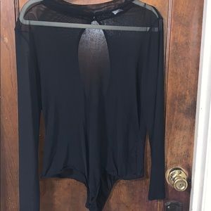 Dice sheer body suit